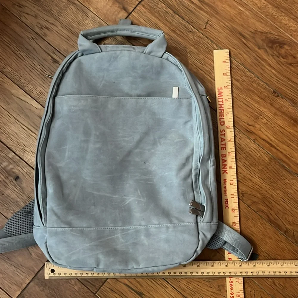 Day Owl Slim Pro Backpack - Pale Olive - Laptop Book Bag School College Unisex